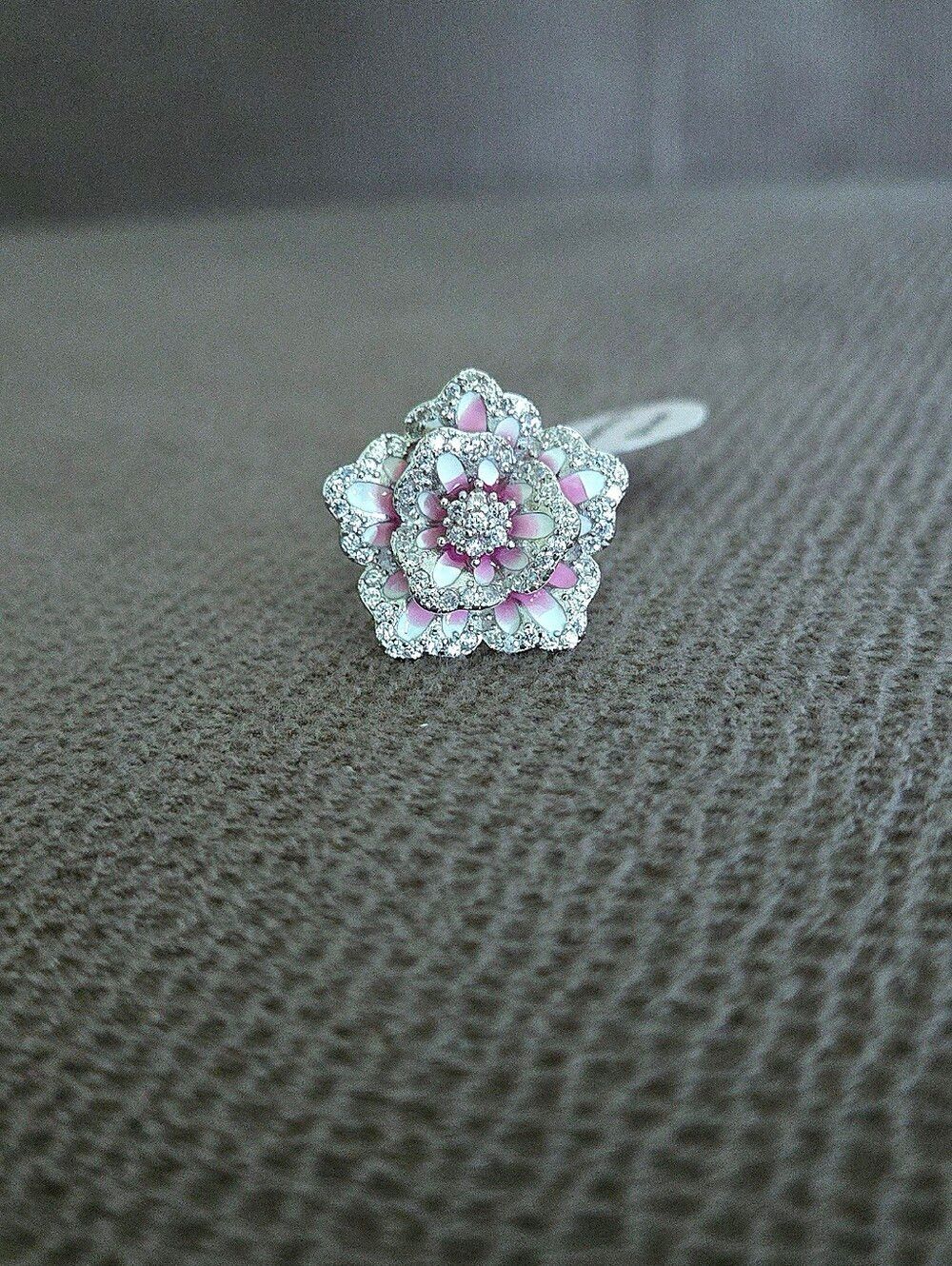 Cote d' Argent Enamel Flower🌸 Ring💍 - NWT
